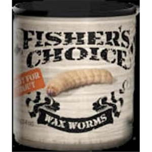 lot 35898 image: Fisher S Choice Wax Worms  35 G  1.2 Oz