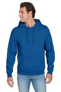 lot 35803 image: Jerzees Nublend Blue Hoodie