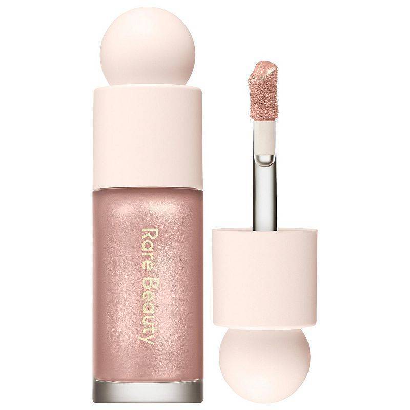 lot 30461 image: Rare Beauty by Selena Gomez Mini Positive Light Liquid Luminizer Color Enchant Size 0.5 FL OZ - Retail $50