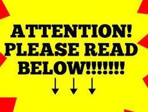 lot 0099 image: Attention Please Read Below For Information and Hours