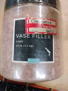 lot 30971 image: Target Home Vase Filler - Sand