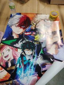 lot 30976 image: My Hero Academia Wall Poster