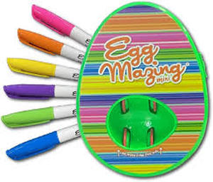 lot 30993 image: Hey Buddy Hey Pal Eggmazing Easter Egg Decorator Kit Plastic 1 pk