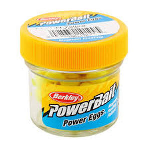 lot 30999 image: Berkley Powerbait Power Eggs Floating Magnum Fishing Soft Bait