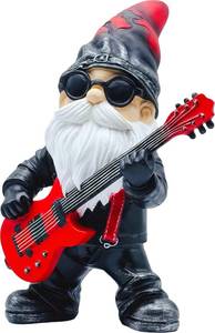 lot 23658 image: KEONSEN Funny Garden Gnomes Statues Yard Decorations Outdoor Garden Decor, 8 Hippie Gnomes Garden Statues, Patio, Lawn Ornament, Gardening Gifts for Women for Housewarming