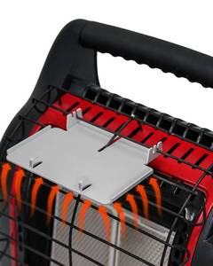 lot 23686 image: HIDALIFE Wood Stove Fan Holder for Heater, Big Tray for Fireplace Fan and Heated Stuff Water Cup and Food, Propane Heater accessories for Outdoor Camping Tent