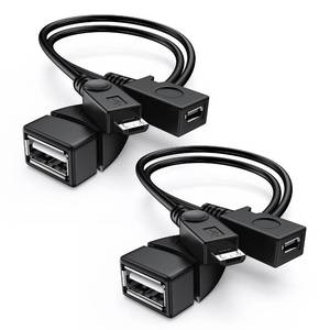 lot 29001 image: ANDTOBO 2-in-1 Micro USB (OTG Cable with Power) Adapter Replacement for Fire Stick 4K Host DevicesPlayStation Classic etc- 2 Pack