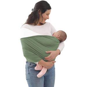 lot 54222 image: Kloovete Baby Wrap Carrier, Reversible Bonding Comforter, Soft & Stretchy Baby and Infant Sling, Perfect Baby Carrier Wrap Sling for Newborn and Infant up to 35 lbs.
