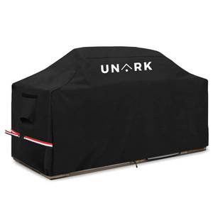 lot 55496 image: UNARK 98 Inch Extra Large Grill Cover Kitchen Island Cover Large Island Grill Cover for Outdoor Grill Outdoor Kitchen Cover Heavy Duty Waterproof 98 L x 42 W x 48 H, Black