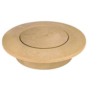 lot 23678 image: Pop-Up Drainage Emitter for 3 in. and 4 in. Drain Fittings, Sand Plastic