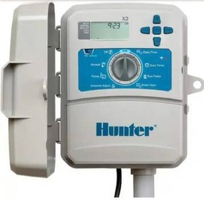 lot 23681 image: Hunter Industries 4-Station Outdoor Irrigation Controller