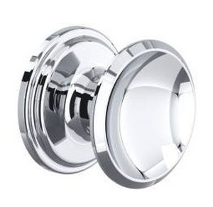 lot 23700 image: Perrin & Rowe Large Concave Cabinet Knobs - Set of 5