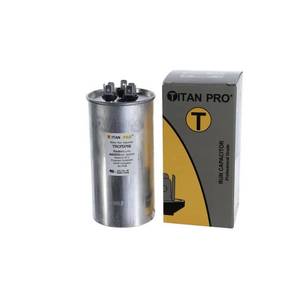 lot 23702 image: TitanPro TRCFD705 HVAC Round Run Capacitor. 705 MFDUF440370 Volts