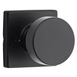 lot 23727 image: Pismo Square HallCloset Knob in Matte Black
