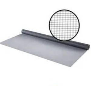 lot 23732 image: M-D 3-ft x 25-ft Silvergray Fiberglass Screen mesh, 4 Rolls