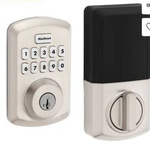 lot 23762 image: Kwikset Powerbolt 250 Electronic Deadbolt
