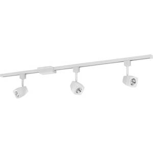 lot 23772 image: Lithonia Lighting LTIKSQ 27K 90CRI MW M2 Integrated LED Square Kit Track Lighting, Matte White