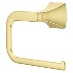 lot 23778 image: Bruxie Wall Mounted Hand Towel Holder in Brushed Gold