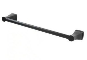 lot 23779 image: Glacier Bay Calandine 18in Towel Bar, Matte Black