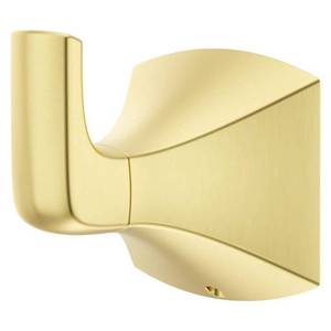 lot 23800 image: Bruxie J-Hook RobeTowel Hook in Brushed Gold
