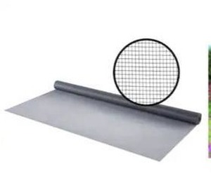 lot 23808 image: M-D 3-ft x 25-ft Silvergray Fiberglass Screen mesh, 4 Rolls