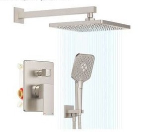 lot 23811 image: Luxery Shower System, Brushed Nickel