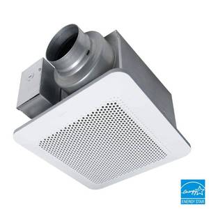lot 23825 image: Panasonic Whisper Choice CFM Ceiling Bathroom Exhaust Fan wFlex-Z Fast Bracket