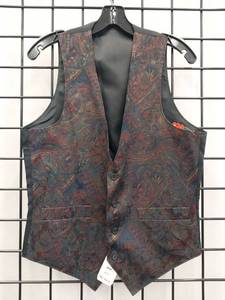 lot 66468 image: APPEARS NEW - Henry Segal Paisley Formal Vest (Size 36)