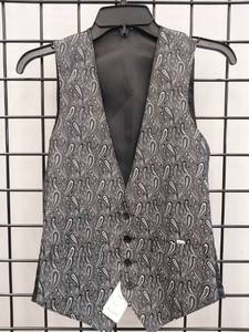 lot 66470 image: APPEARS NEW - Henry Gretal Co. Paisley Pattern Formal Vest (Size 32) Set of 2