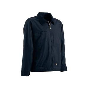 lot 66730 image: APPEARS NEW - Berne Mens Midnight 100% Cotton Original Washed Gasoline Jacket, Black (Size 3XL Tall Chest 5658)  - Retail $85