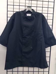 lot 66558 image: Pinnacle HD Black Chef Coat - Size Medium