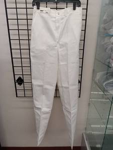 lot 66561 image: APPEARS NEW - PST Style 407 TZ White Chef Pants Size 3034