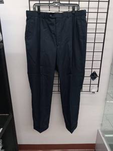 lot 66566 image: APPEARS NEW - Navy Blue Dress Pants Size 38R