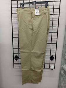 lot 66630 image: APPEARS NEW - Dickies Work Khaki Pants (Size 42x30) 2 PACK