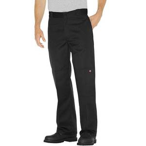 lot 66631 image: APPEARS NEW - Dickies Mens and Big Mens Loose Fit Double Knee Work Pants, Black (Size 38x30)