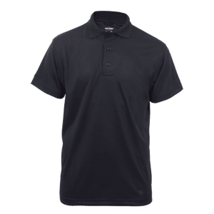 lot 66677 image: APPEARS NEW - Tru-Spec Mens Short Sleeve 100% Poly Performance Polo, Black. Size XL  - Retail $81