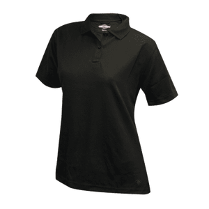 lot 66680 image: APPEARS NEW - Tru-Spec Ladies Short Sleeve 100% Poly Performance Polo, Navy. Size 2XL  - Retail $54