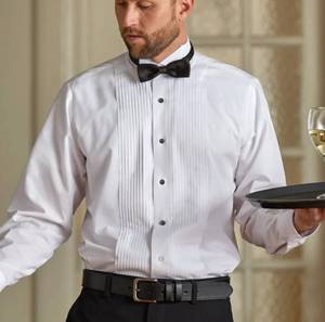 lot 66539 image: APPEARS NEW - Edwards White Mens Dress Shirt (Size XL) 3 Pack