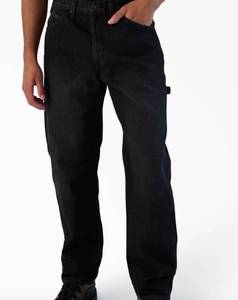 lot 66594 image: APPEARS NEW - Dickies Staydark Black Work Jeans (Size 40x30) Set of 2