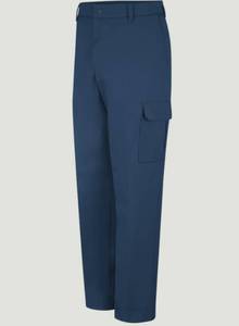 lot 66595 image: APPEARS NEW - Red Kap PT88NV2 Navy Work Pants (Size 40x37) Set of 2