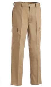 lot 66639 image: APPEARS NEW - Edwards Mens Khaki Dress Pants (Size 34)