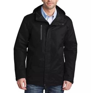 lot 66739 image: APPEARS NEW - Port Authority Hooded Jacket (Size XL)