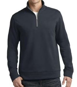 lot 66746 image: Sport-Tek Grey Quarter Zip Pullover (Size XL)