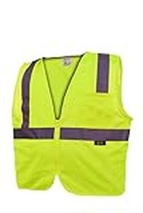 lot 66767 image: GSS High Visibility Safety Shirt ANSIISEA 511, Lime. Size 2XL