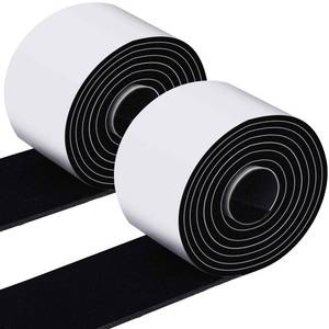 lot 54079 image: Shappy 2 Packs Felt Strips with Adhesive Backing Felt Tape Roll Non Slip Self Adhesive Cuttable Furniture Pads for Protecting Hardwood Floors, Chairs, Wall(Black,120 x 2 x 0.12 Inch) - Retail $9