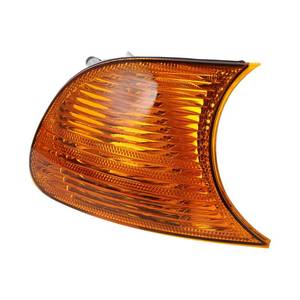 lot 54314 image: HOPESPANNER No.63126904300 Corner Signal Light Cover for BMW 3-Series 1999-2001 Waterproof Yellow Corner Light Lamp Lens Plastic 1 Pc - Retail $21