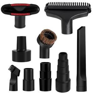 lot 54321 image: 9121314PCS Universal Vacuum Attachments 1-14 Vacuum Cleaners Accessories Brush Extension Wand Nozzle Crevice Tool Wet Dry Plastic Vacuum Hose Adapter for Shop Vac Accessories (9PCS) - Retail $18
