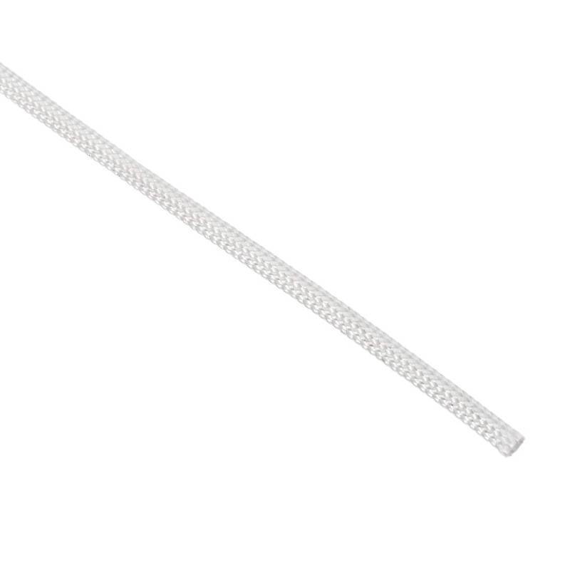 lot 54306 image: Insulation Braid Sleeve, 16.4Ft-1mm High Temp Silicone Fiberglass Sleeve Beige - Retail $6