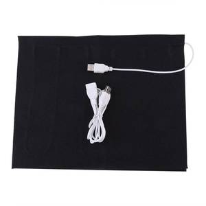 lot 54384 image: USB Electric Heating Pad for Clothes & Seat - Reusable Cloth Heater with Pet Warmer Function for Comfortable Warming - Retail $14