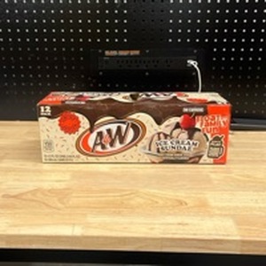 lot 295 image: A&W Root Beer 12-Pack - Retail $6